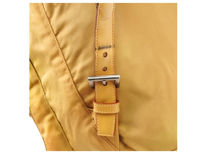 Prada B2811 Beige Tessuto Vela Nylon Rucksack - Ansicht 8