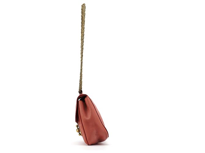Chloé Borsa a tracolla 2-Way Elsie in pelle rosa - vista 2