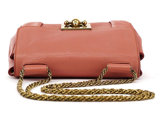 Chloé Borsa a tracolla 2-Way Elsie in pelle rosa - vista 4