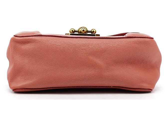 Chloé Borsa a tracolla 2-Way Elsie in pelle rosa - vista 5