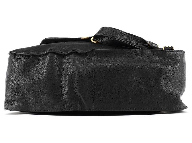 Chloé Borsa Marcie 2-Way in pelle nera - vista 5