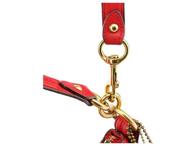Coach 22423 Bolsa 2-Way Poppy Avery em couro vermelho - vista 12