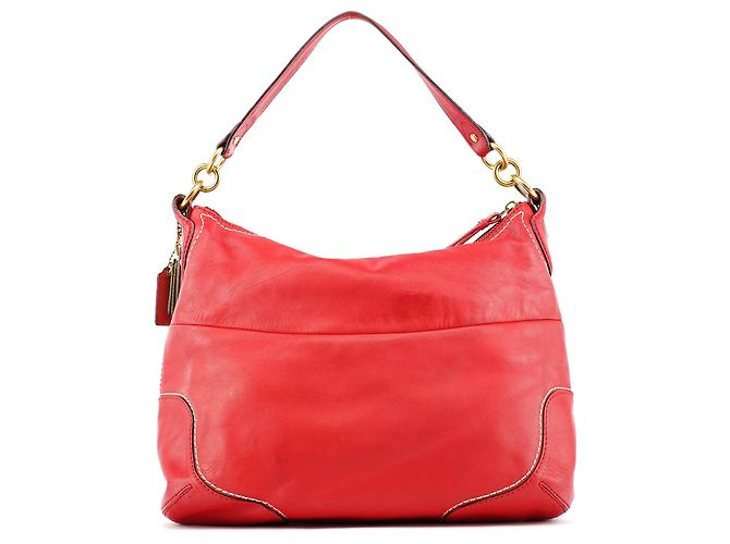 Coach 22423 Bolsa 2-Way Poppy Avery em couro vermelho - vista 3