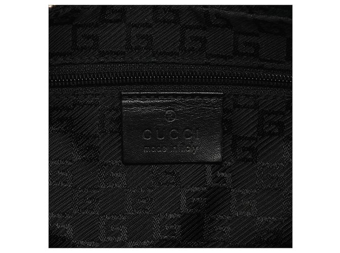 Gucci 001 3812 Borsa a tracolla in pelle nera - vista 11