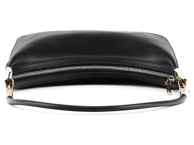 Gucci 001 3812 Borsa a tracolla in pelle nera - vista 4