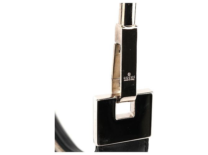 Gucci 001 3812 Borsa a tracolla in pelle nera - vista 6
