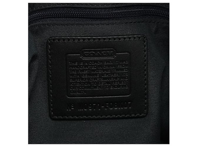 Coach Borsa Tote 8K07 Black Signature Hamptons - vista 12