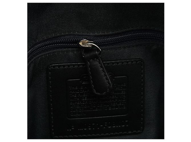 Coach Borsa Tote 8K07 Black Signature Hamptons - vista 13