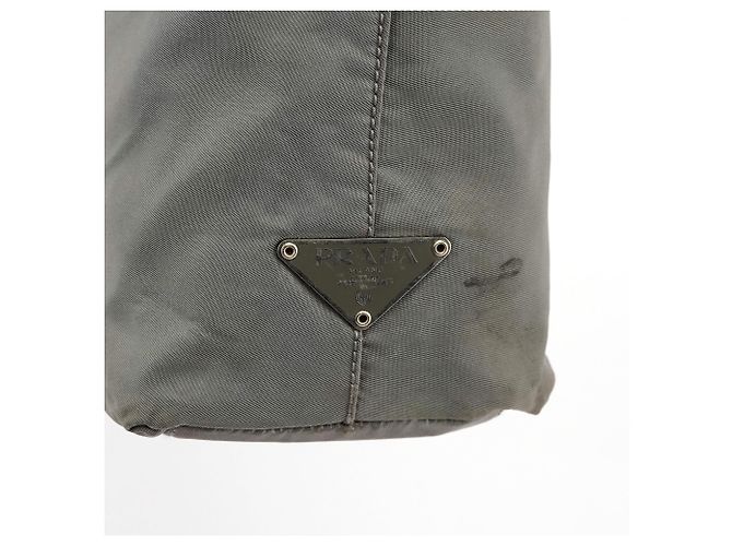 Prada Borsa a tracolla 1998 Grey Tessuto Plex Nylon - vista 5