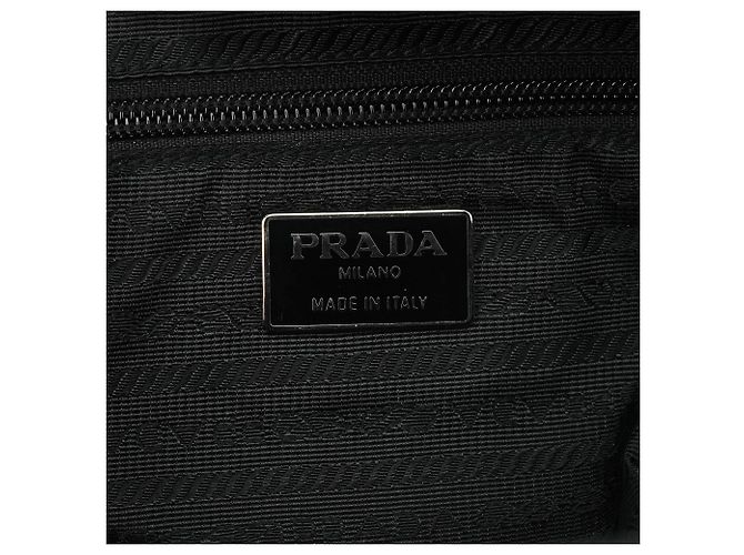 Prada Borsa Tote B6224 Black Tessuto Nappa Nylon - vista 12
