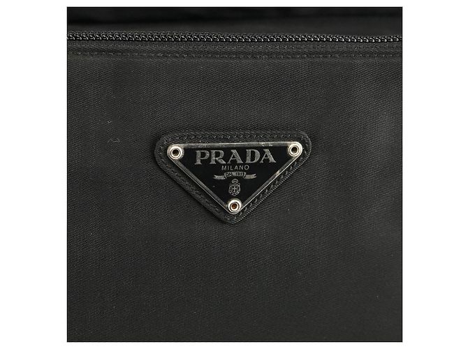 Prada Borsa Tote B6224 Black Tessuto Nappa Nylon - vista 5