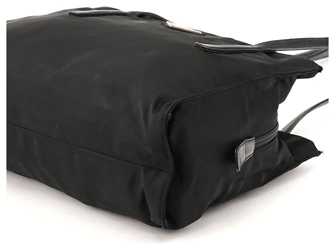 Prada Borsa Tote B6224 Black Tessuto Nappa Nylon - vista 7