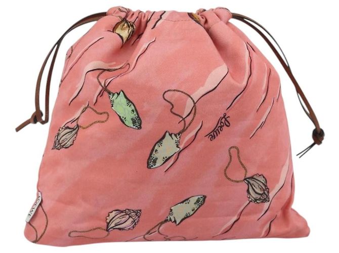 Loewe Paula Drawstring Printed Canvas Small - vista 2