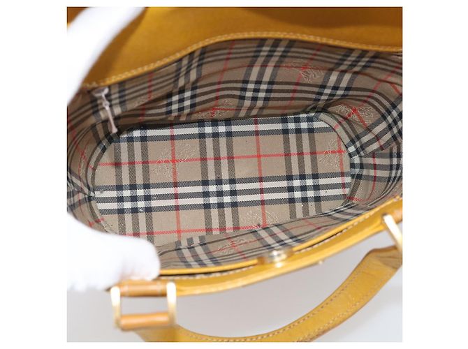 Burberry Handle Tote Leather Medium - vista 5