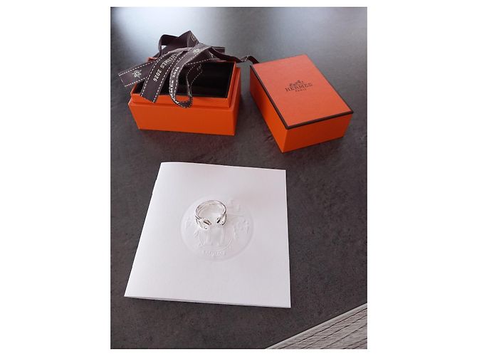 Hermès Anillo Lima de Plata - vista 4