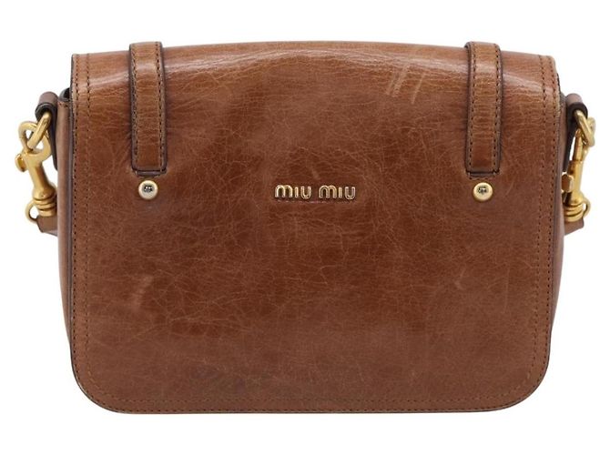 Miu Miu Shoulder Leather Mini - vista 2