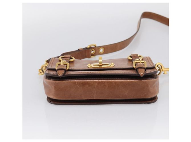 Miu Miu Shoulder Leather Mini - vista 5
