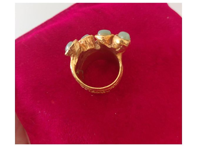 Yves Saint Laurent Arty Ring Goldfarben - Ansicht 5