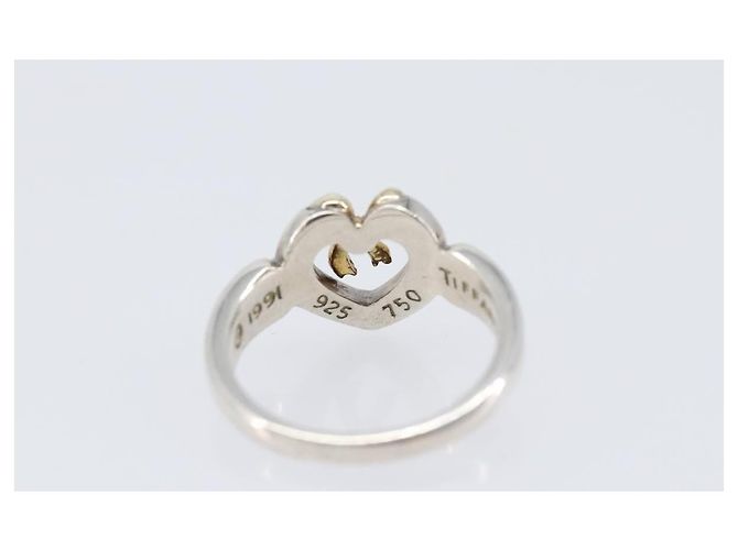 Tiffany & Co. Heart Ribbon Argento 925 e Oro Giallo K18 - vista 6