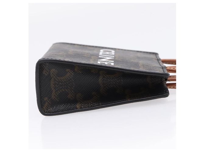 Céline Celine Vertical Cabas Triomphe Coated Canvas Mini - vista 4