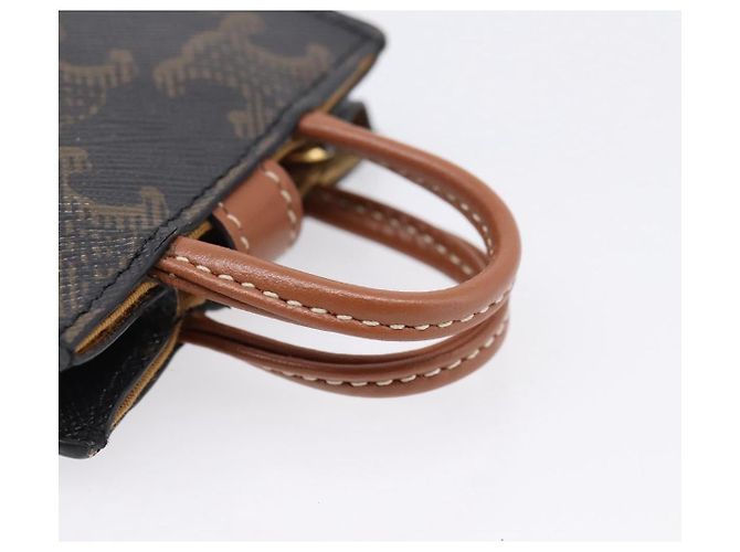 Céline Celine Vertical Cabas Triomphe Coated Canvas Mini - vista 7