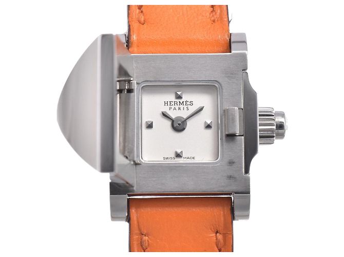 Hermès Hermes Medor Quartz Metal and Leather 23 - Ansicht 2