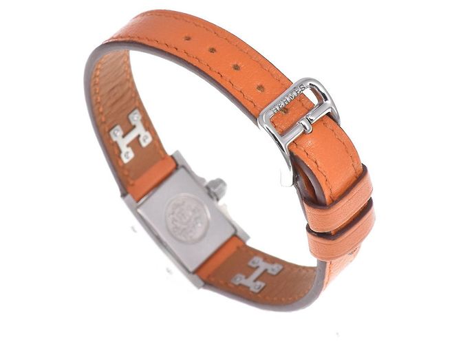 Hermès Hermes Medor Quartz Metal and Leather 23 - Ansicht 7
