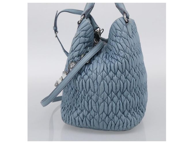 Miu Miu Crystal Convertible Matelasse Leather Small - vista 4
