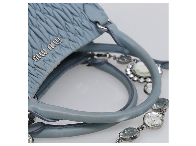 Miu Miu Crystal Convertible Matelasse Leather Small - vista 7