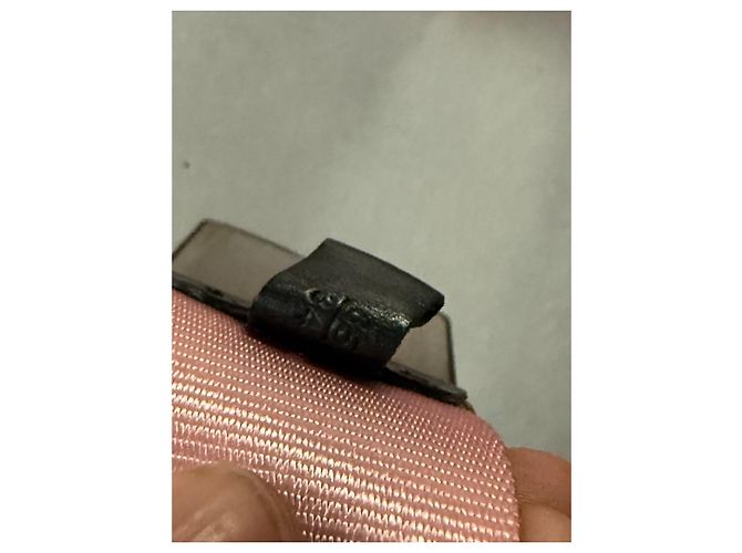 Chanel Rosa Canvas Gürtel mit Kassetten-Schnalle - Ansicht 13
