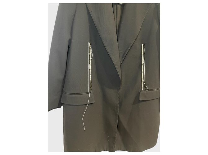 Abrigo Lanvin negro T.M. - vista 2
