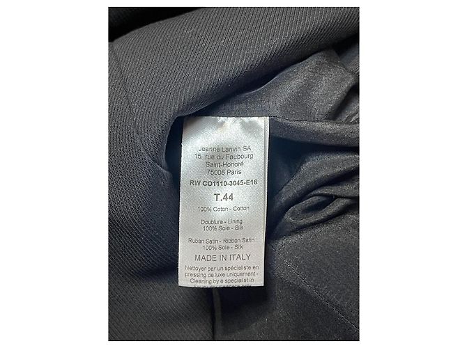Abrigo Lanvin negro T.M. - vista 7