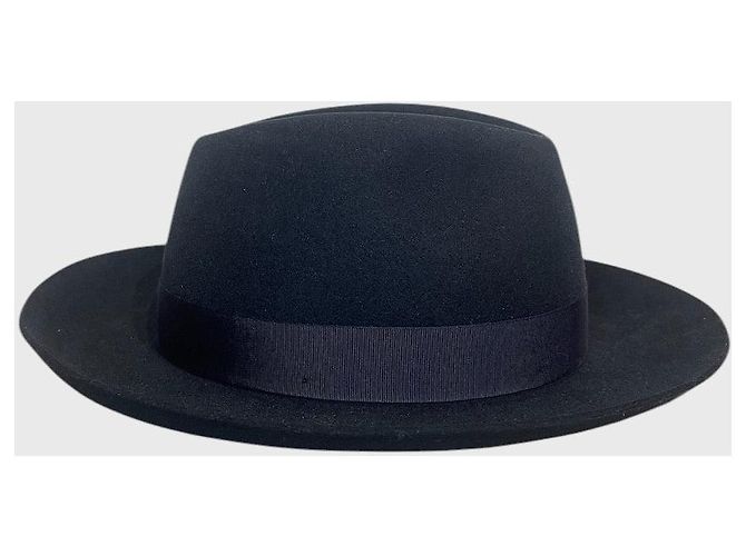 Autre Marque Cappello Saint Laurent x Borsalino T.59 - vista 4