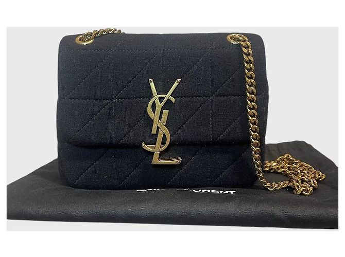 Autre Marque Borsa Saint Laurent Jamie nera - vista 10
