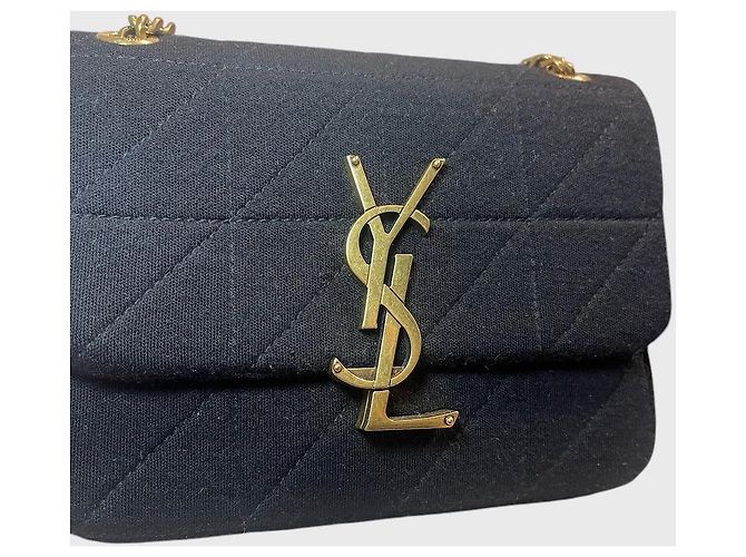 Autre Marque Borsa Saint Laurent Jamie nera - vista 2