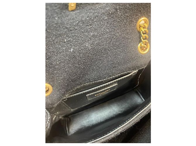 Autre Marque Borsa Saint Laurent Jamie nera - vista 8