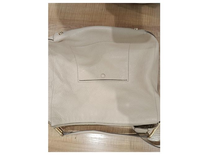 Autre Marque Borsa a tracolla Coccinelle pelle beige - vista 9