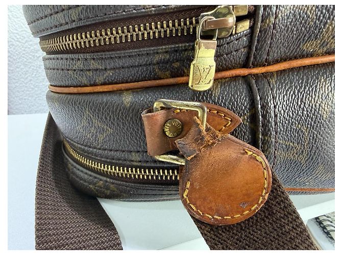 Louis Vuitton Reporter PM Borsa a Tracolla Monogram Canvas - vista 11