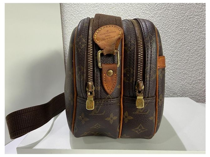 Louis Vuitton Reporter PM Borsa a Tracolla Monogram Canvas - vista 4