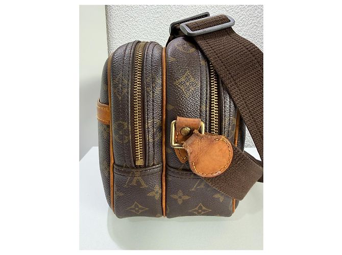 Louis Vuitton Reporter PM Borsa a Tracolla Monogram Canvas - vista 6