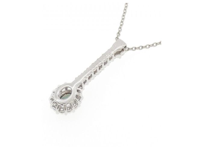 Collana Tasaki in platino, alexandrite e diamanti - vista 4