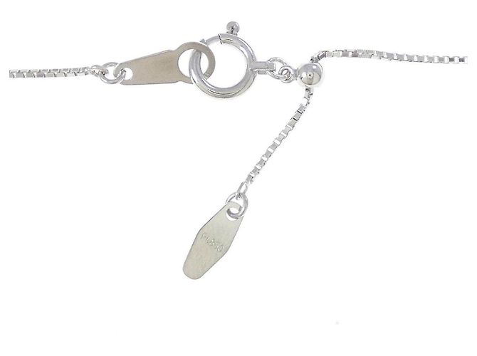 Autre Marque Platin-Blumen-Diamantcollier - Ansicht 5