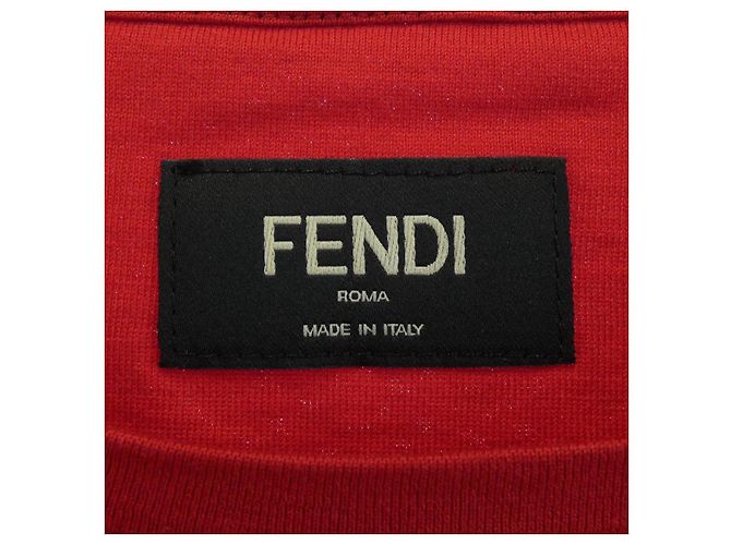 Camiseta Fendi roja - vista 4