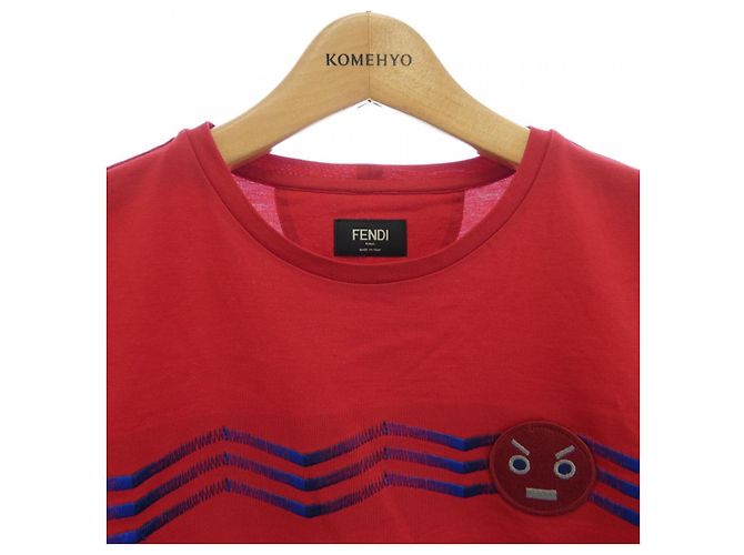 Camiseta Fendi roja - vista 5