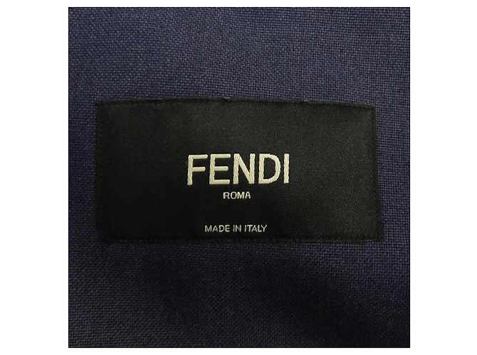 Chaqueta Fendi Azul Marino - vista 4