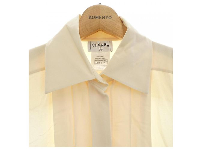 Chanel Seidentop beige - Ansicht 5