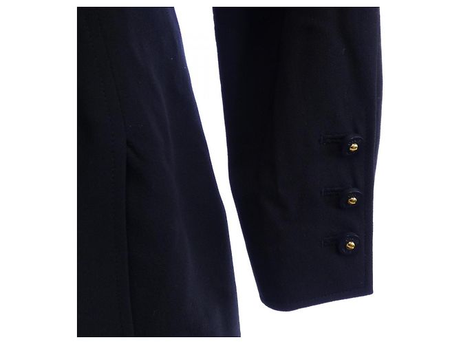 Traje Chanel Negro Textil Talla 38 - vista 6
