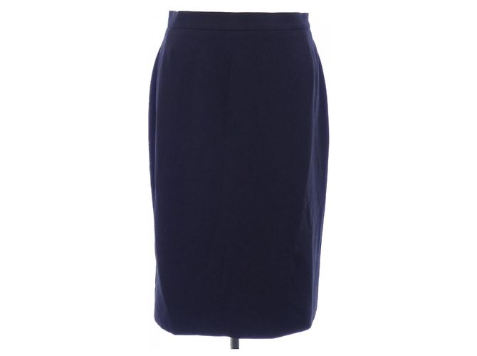 Traje Chanel Negro Textil Talla 38 - vista 7