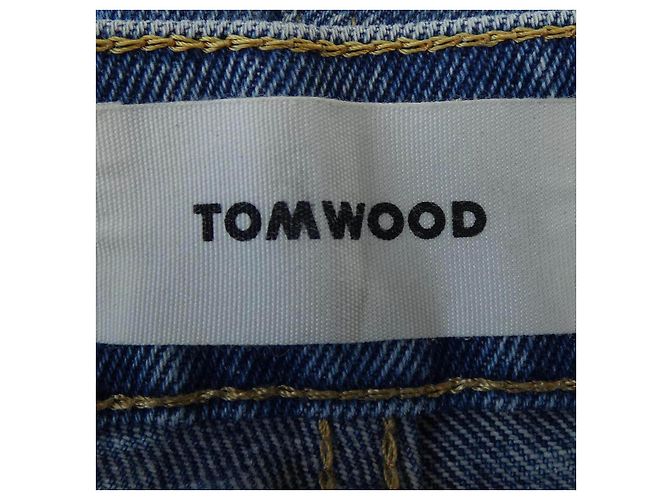 Autre Marque Jeans Tom Wood STING Blu - vista 4