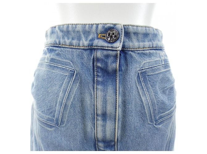 Chanel Blue Skirt - view 6